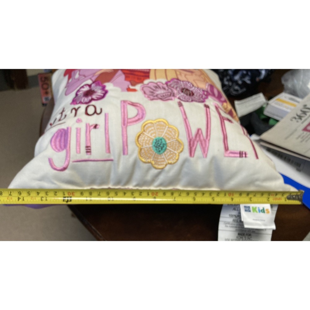 Disney's Ivory Princess Girl Power Pillow by The Big One -New With Tags - Picture 3 of 7